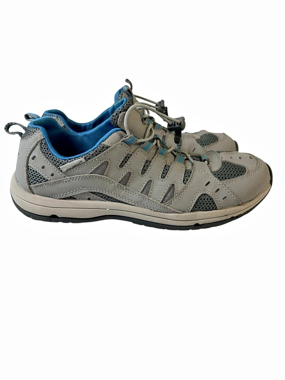 Khombu Bonfire Women’s Hiking/Trail Shoes Gray & Blue Outdoor Adventure Sz9